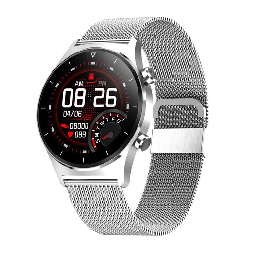 FITPRO Silver Steel FitPro™ Smartwatch S4