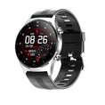 Load image into Gallery viewer, FITPRO Black/Silver Silicone FitPro™ Smartwatch S4
