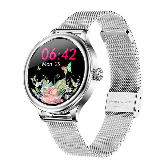 FITPRO Silver Steel FitPro™ Luxe Pro Smartwatch