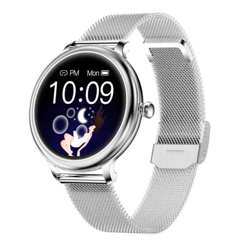 FITPRO Silver Steel FitPro™ She-Fit Smartwatch