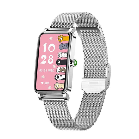 FITPRO Silver Steel FitPro™ She-Fit 3 Smartwatch