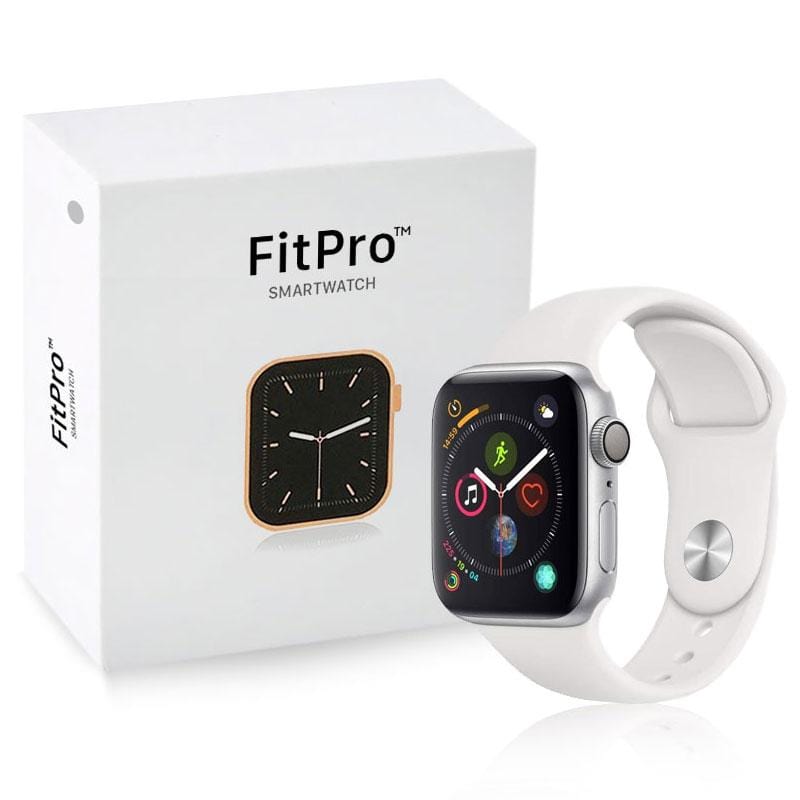 FITPRO Wearables White Silicone FitPro™ Smartwatch+ with Loop Band