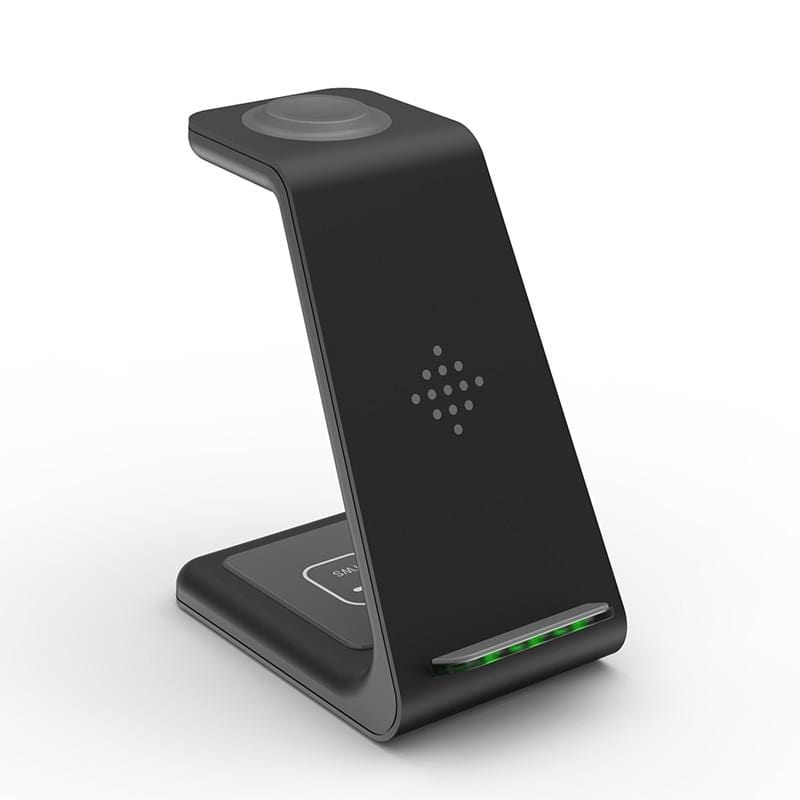 FITPOWR.COM Apple / Black PowrVolt Wireless Charging Stand