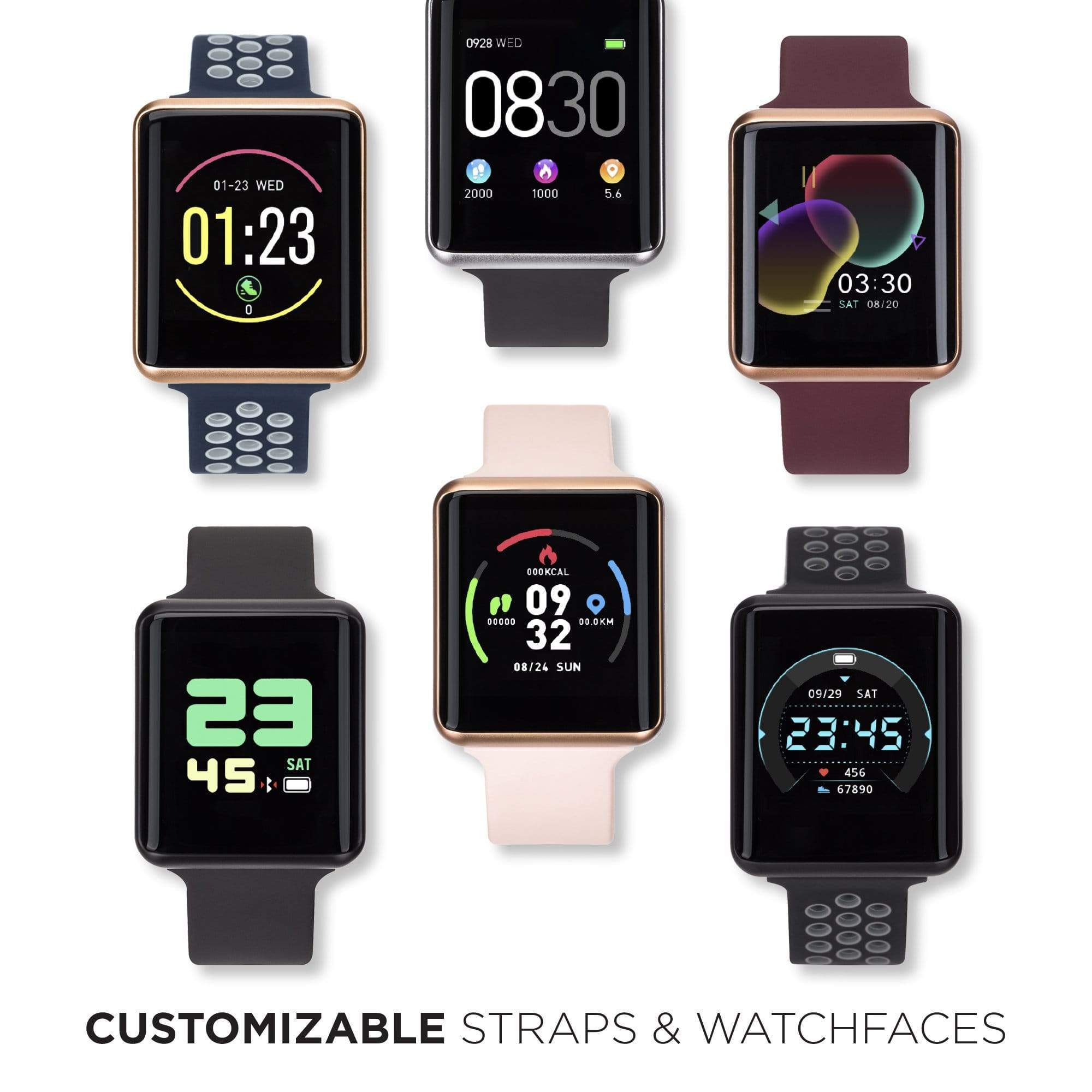 FITPRO Wearables Smartwatch FitPro Air SE Smartwatch: Rose Gold Case With Blush Strap - 41mm