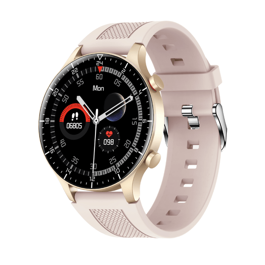 FITPRO Rose Silicone FitPro™ Luxe Sport Smartwatch