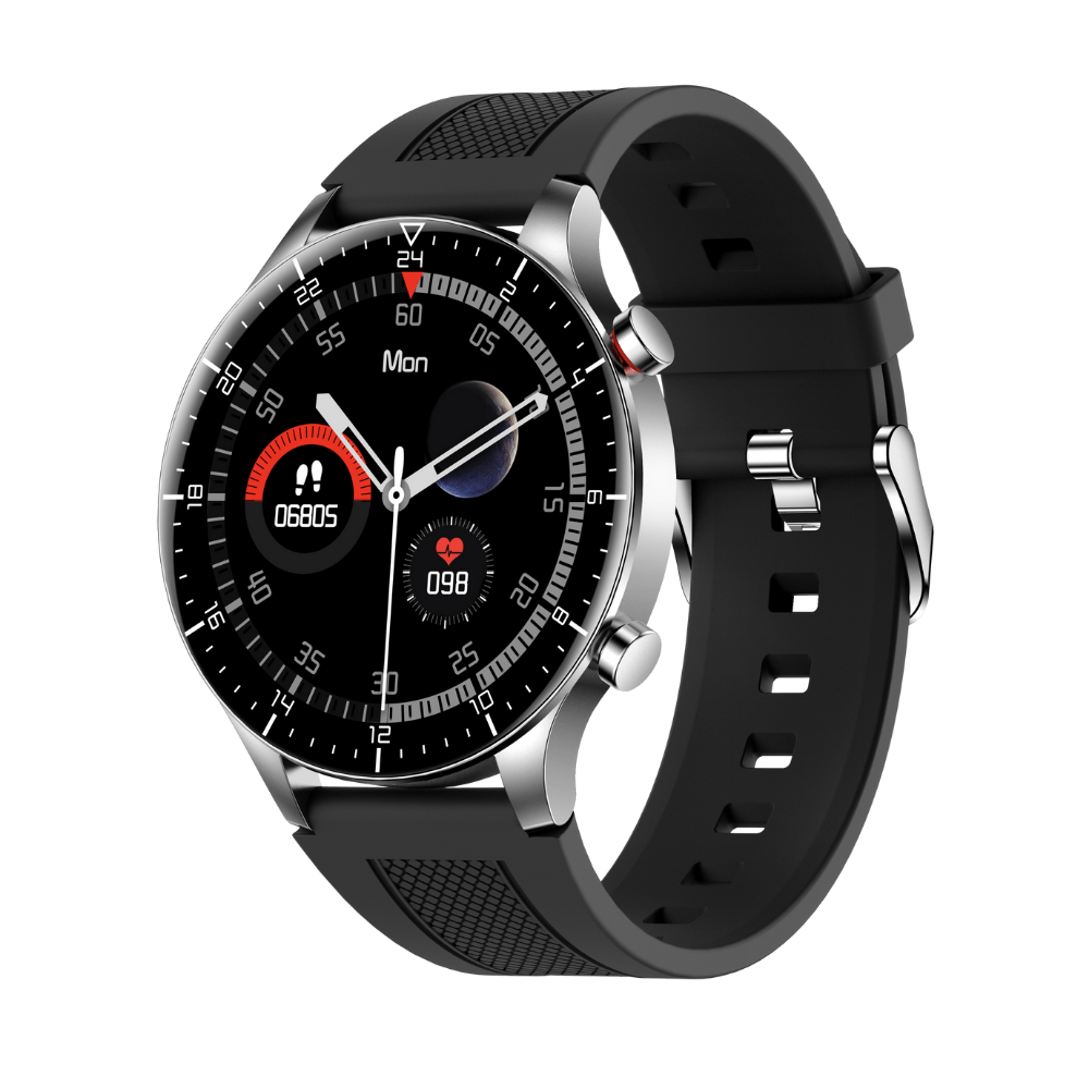 FITPRO Black Silicone FitPro™ Luxe Sport Smartwatch