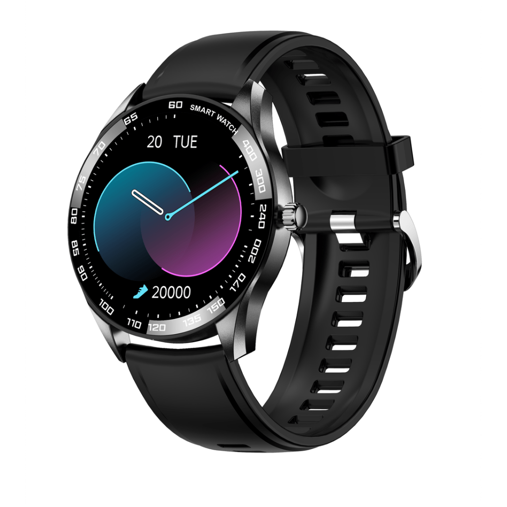 FITPRO Black Silicone FitPro™ Smartwatch S5