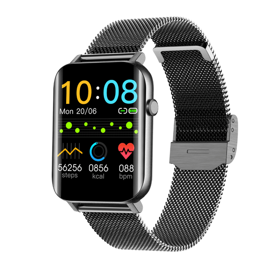 FITPRO Black Steel FitPro™ Smartwatch S2+